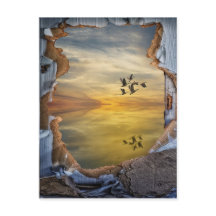 Surreal Fantastisch landschap