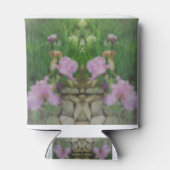 Surreal Fantasy Iris Floral Path Blikjeskoeler (Achterkant)