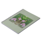 Surreal Fantasy Iris Floral Path Notitieboek (Linkerzijde)