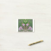Surreal Fantasy Iris Floral Path Post-it® Notes (Op bureau)