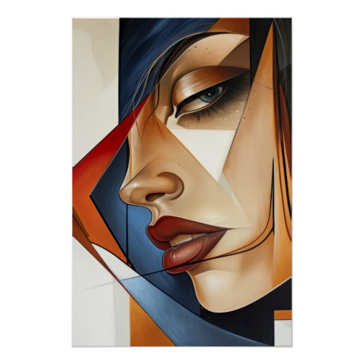Surreal Femininity Perfect Poster (Voorkant)