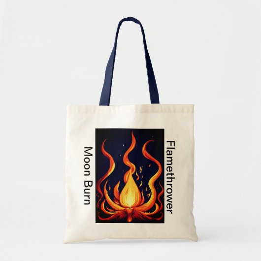 Surreal Flame Vector Art - 4K Render voor - Tote Bag (Voorkant)