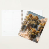 Surreal Floating Islands With Golden Trees (Devant avec enveloppe)