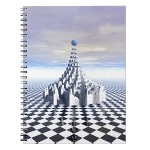 Surreal Fractal Tower Notitieboek