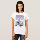Surreal Fractal Tower T-shirt (Voorkant volledig)