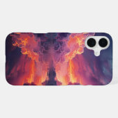 Surreal Glowing Sunset Clouds Reflected In Water iPhone Hoesje (Achterkant horizontaal)