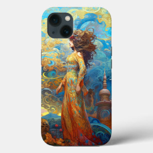 Surreal Goddess Queen Fantasy Art iPhone 13 Hoesje