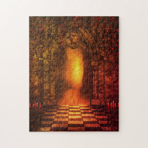 Surreal Gothic Door Legpuzzel