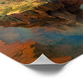 Surreal Island Landscape Fantasy Art Poster (Hoek)