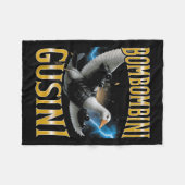 Surreal Italian Brainrot Meme Bombombini Gusini Fu Fleece Deken (Voorkant (Horizontaal))