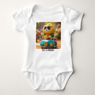 Surreal Kawaii Fantasy: Schattigee Cartoon Extrava Romper