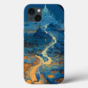 Surreal Landscape Castle Fantasy Art iPhone 13 Hoesje