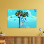 Surreal Landschap Canvas Afdruk (Insitu (Woonkamer))