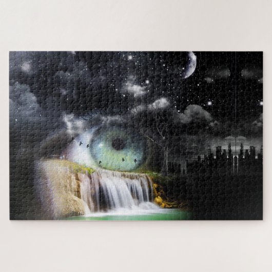 Surreal Landschap Legpuzzel (Horizontaal)