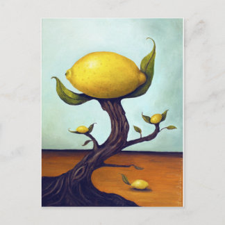 Surreal Lemon Tree Briefkaart