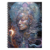 Surreal Man Visionary Art Notitieboek (Voorkant)