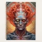 Surreal Man Visionary Art Planner (Voorkant)