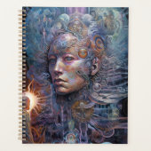 Surreal Man Visionary Art Planner (Voorkant)