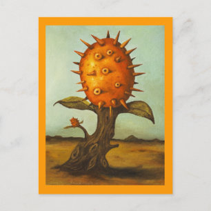 Surreal Melon Tree Briefkaart