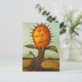 Surreal Melon Tree Briefkaart (Staand voorkant)