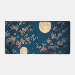 Surreal Moonlit Sakura Bureaumat
