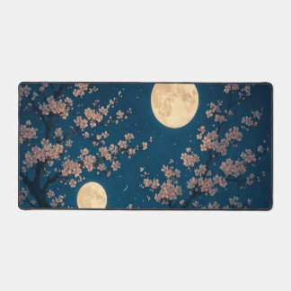Surreal Moonlit Sakura Bureaumat