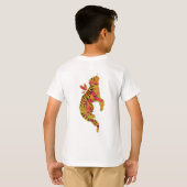 Surreal Neon Tiger T-shirt (Achterkant volledig)