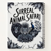 Surreal Panther Safari Notitieboek (Achterkant)