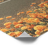 Surreal Portrait With Glasses Reflecting Desert Poster (Hoek)