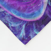Surreal Psychedelic Dragon Fly Fleece Deken (Hoek)