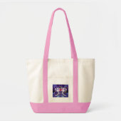Surreal Psychedelic Dragon Fly Tote Bag (Voorkant)