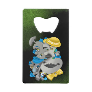 Surreal Puzzle fait face ouverture de bouteille