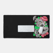 Surreal Puzzle Visages Bureau Mat (Clavier et souris)
