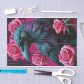 Surreal Raven & Rozen Surrealisme Decoupage Tissuepapier (Craft)