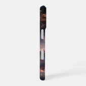 Surreal Reflective Sphere Containing Stars iPhone 16 Hoesje (Rechterkant)