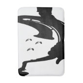 Surreal Saxophone Play Badmat (Voorkant Verticaal)