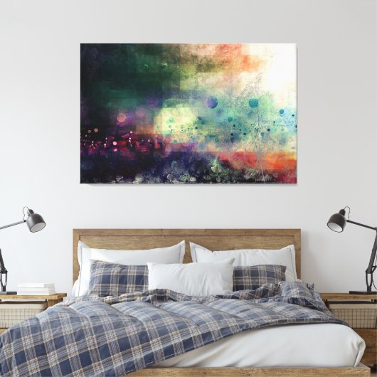 Surreal scènes canvas afdruk (Insitu (Slaapkamer))