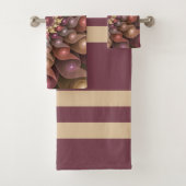 Surreal Shiny Flower Moderne Abstract Fractal Art Bad Handdoek (Insitu)