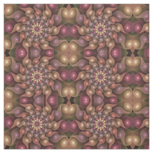 Surreal Shiny Flower Moderne Abstract Fractal Art Stof