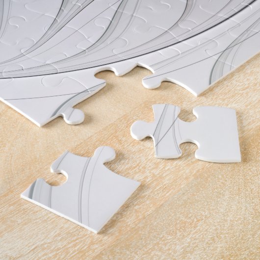 Surreal Shy Beauty Modern Abstracte fractal Art Legpuzzel (Zijkant)