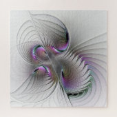 Surreal Shy Beauty Modern Abstracte fractal Art Legpuzzel (Horizontaal)