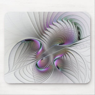 Surreal Shy Beauty Modern Abstracte fractal Art Muismat