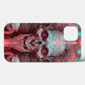 Surreal Skull Gothic Horror Art Case-Mate iPhone Case (Achterkant (horizontaal))