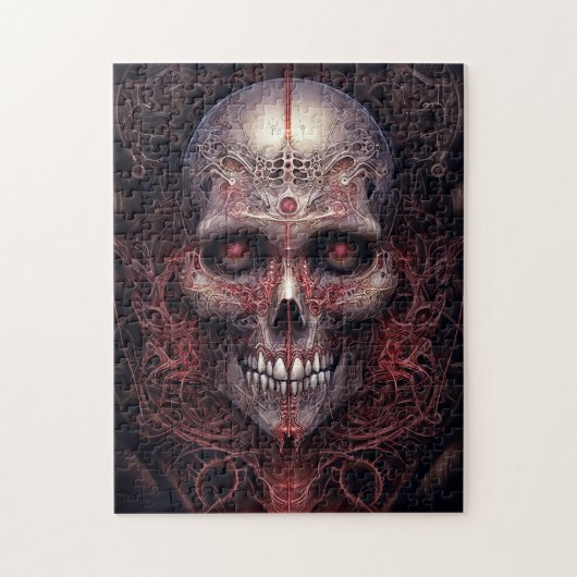 Surreal Skull Gothic Horror Art Legpuzzel (Verticaal)