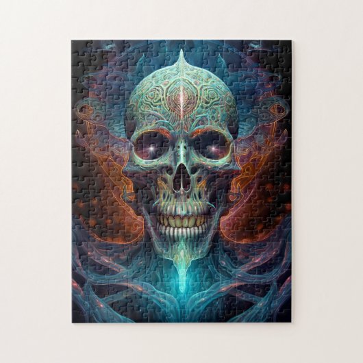 Surreal Skull Gothic Horror Art Legpuzzel (Verticaal)