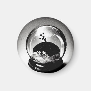 Surreal Sneeuwbol Magneet