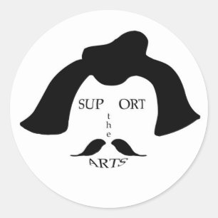 Surreal Support les autocollants ARTS