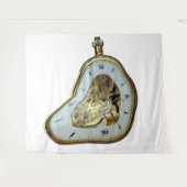 Surreal Tijd Tapijt Wandkleed (Voorkant (horizontaal))