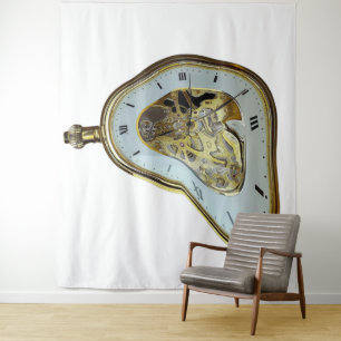 Surreal Tijd Tapijt Wandkleed