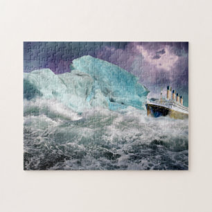 Surreal Titanic en Iceberg Legpuzzel